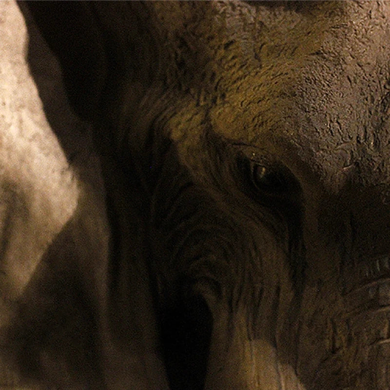 Elephant Head Wall Statue Hanging Sculpture