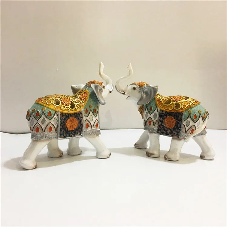 Elephant Hand Carved Statue