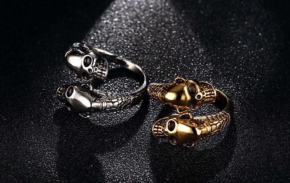 Skull Head Ring Skeleton