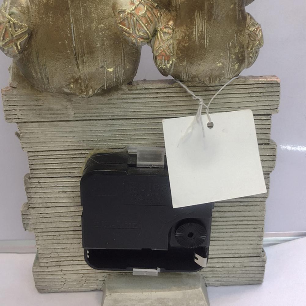 Owl Figurine Shape Resin Owl Statue Clock