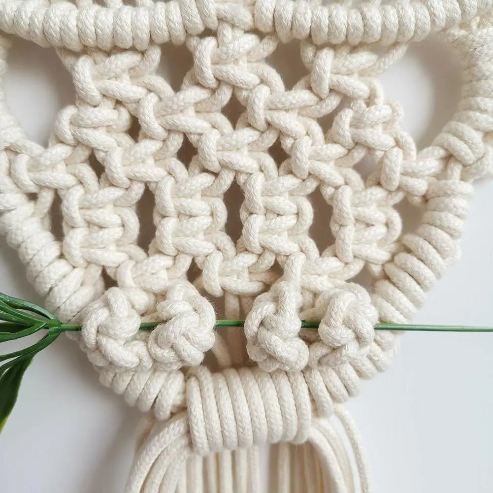 Owl Macrame Woven Wall Hanging