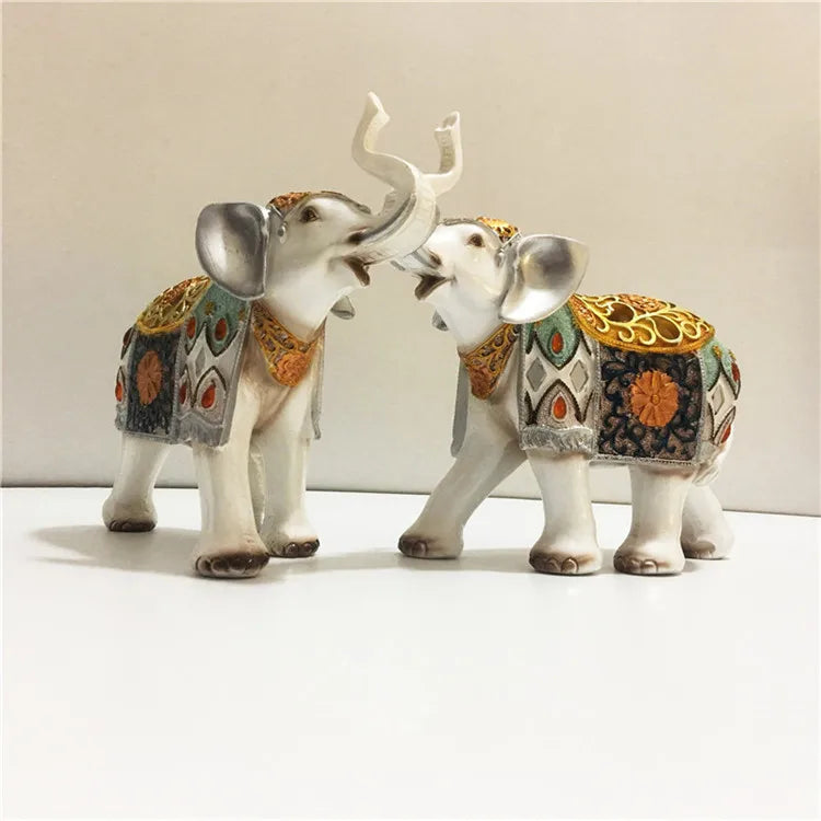 Elephant Hand Carved Statue