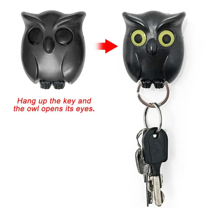 Owl Magnets Key Hanger