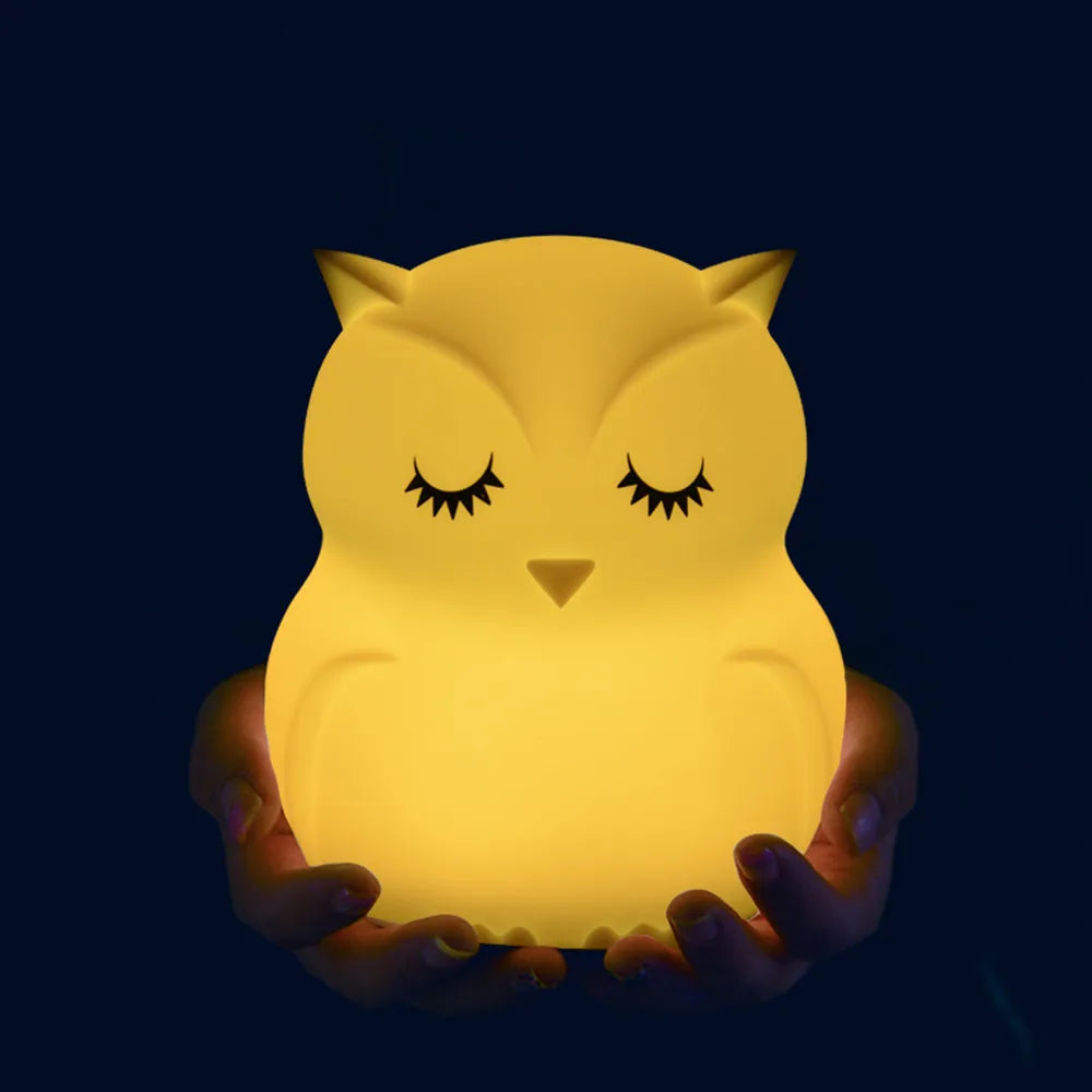 Owl LED Light Touch Sensor Remote Control