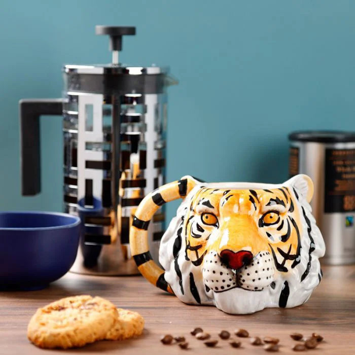 Tiger Head Ceramics Coffee Mug