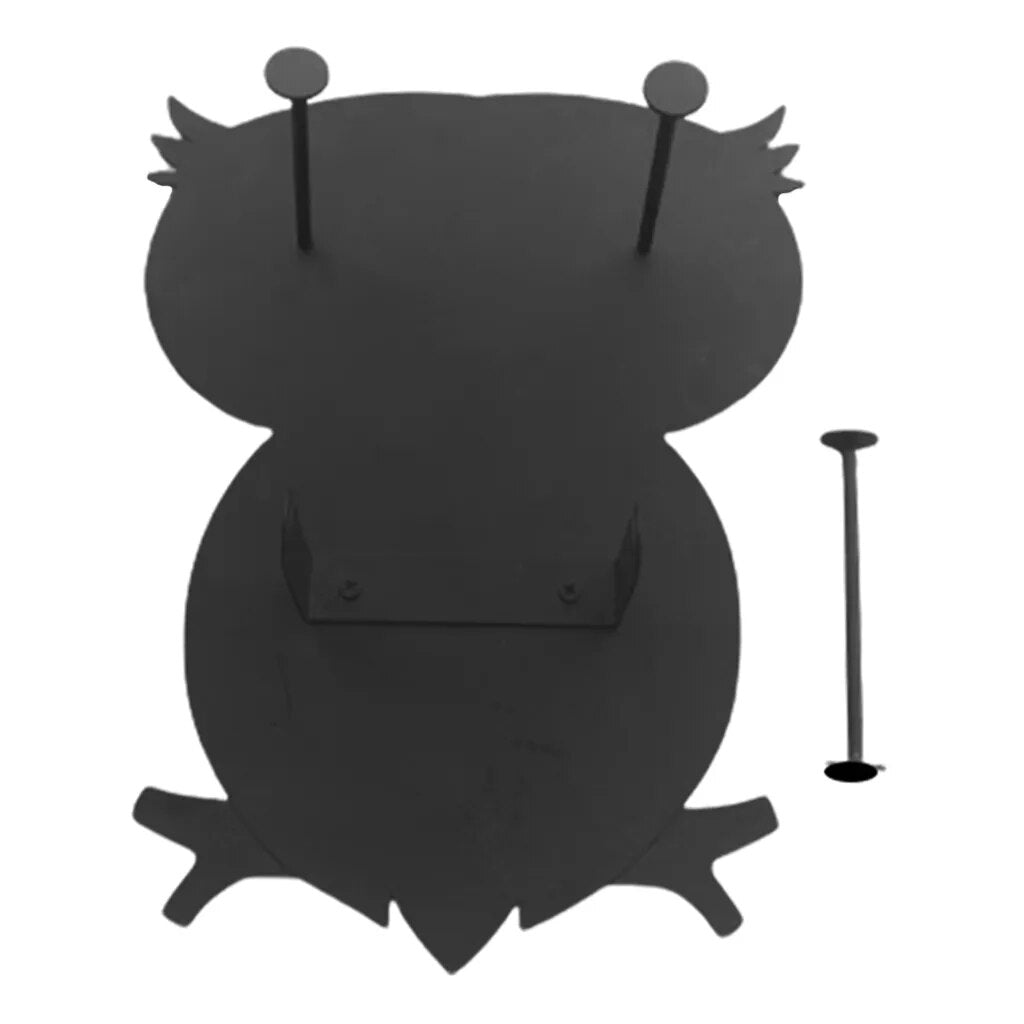 Owl Rack Toilet Paper Metal