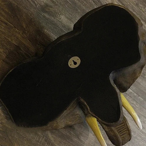 Elephant Head Wall Statue Hanging Sculpture