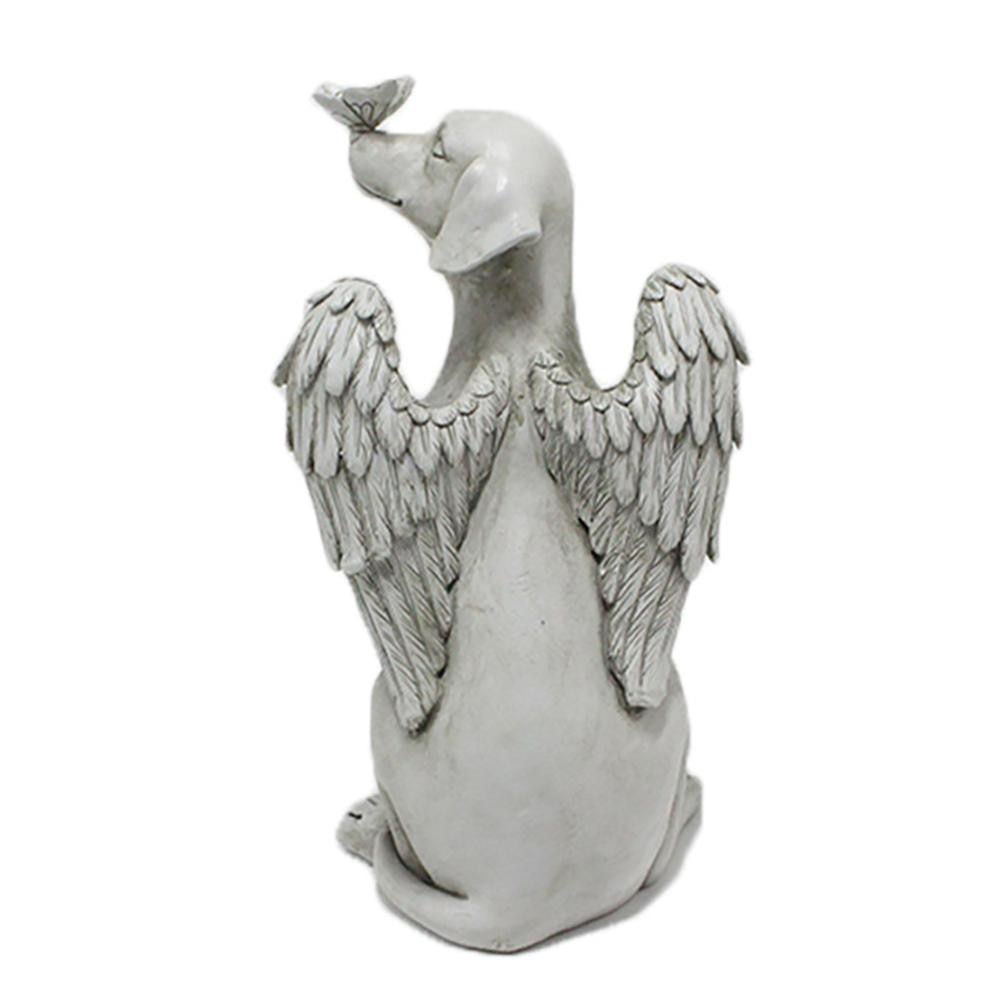 Resin Angel Dog Sculpture Statue