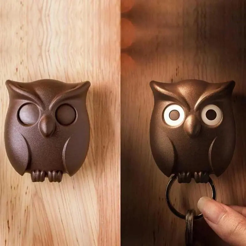 Owl Magnets Key Hanger