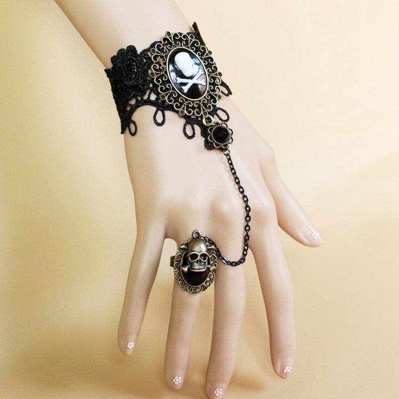 Bracelet Lace Skull
