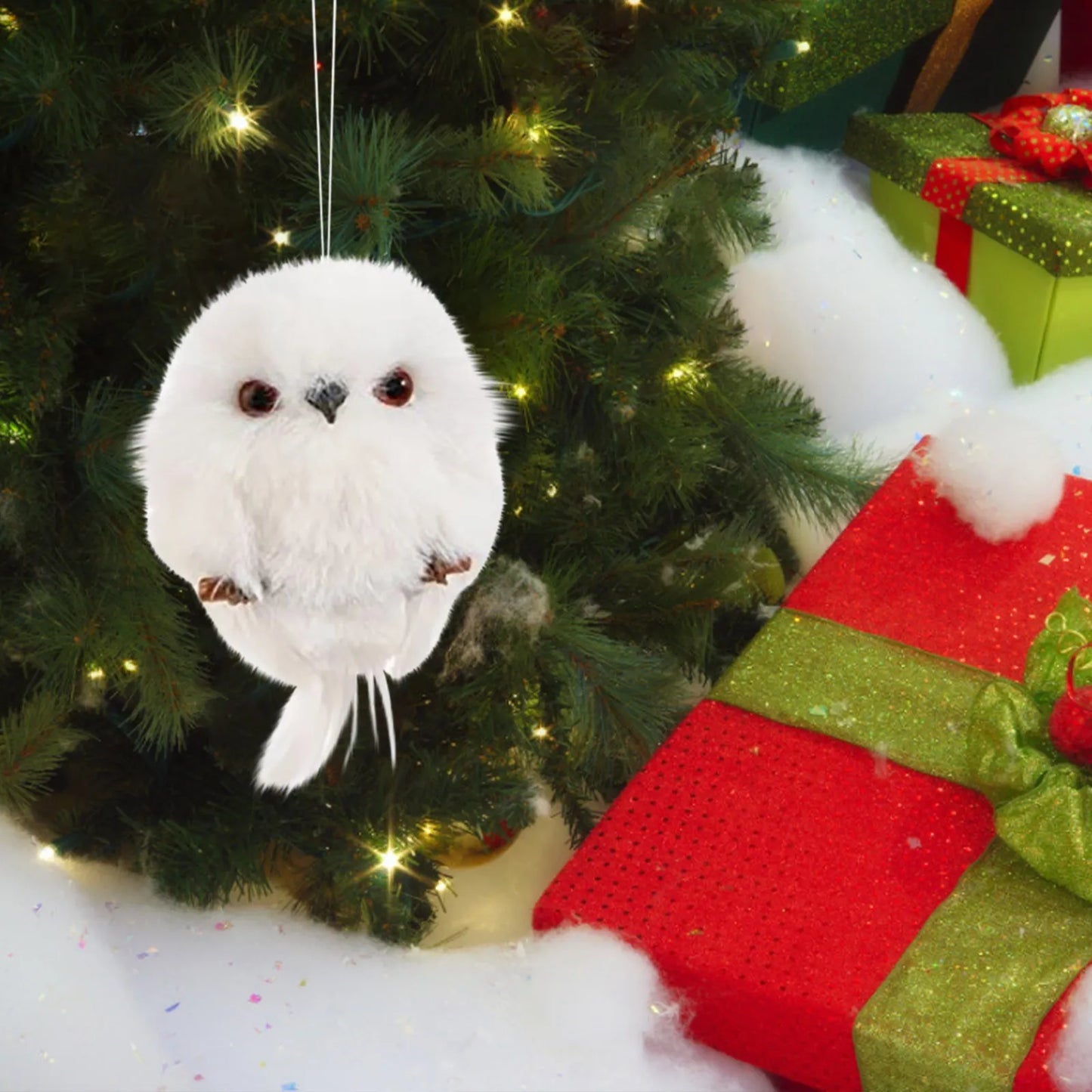 Owl Hanging Christmas Tree
