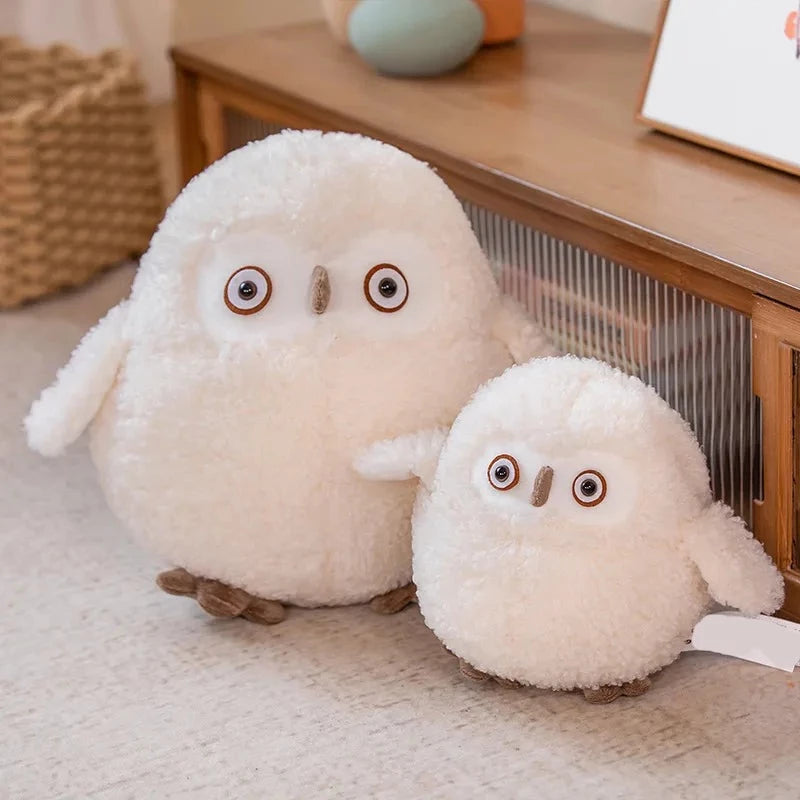 Owl White Stuffed Toy