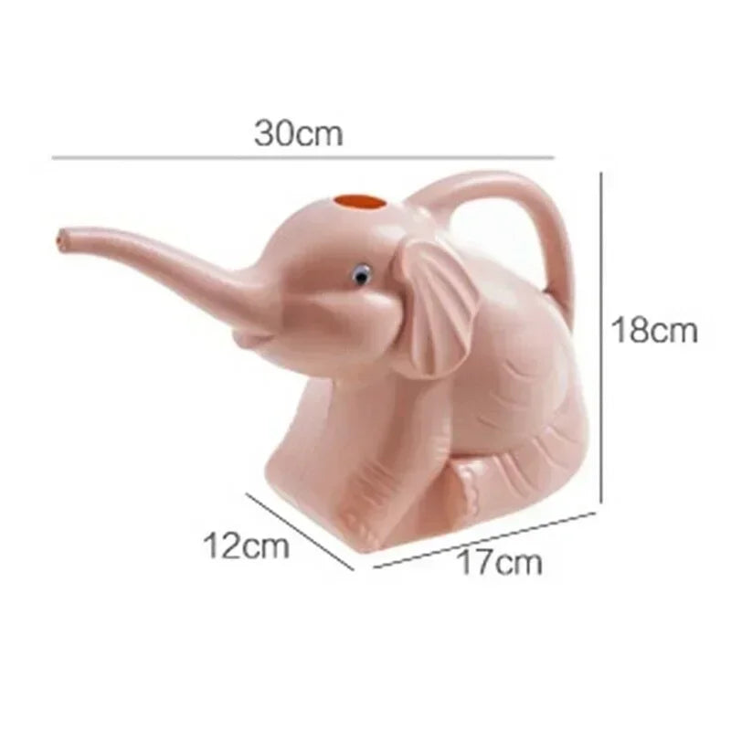 Elephant Shape Watering Pot Plant Cute Plastic