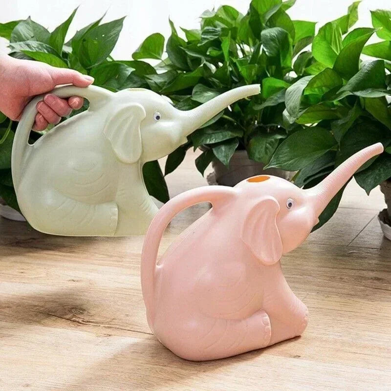 Elephant Shape Watering Pot Plant Cute Plastic
