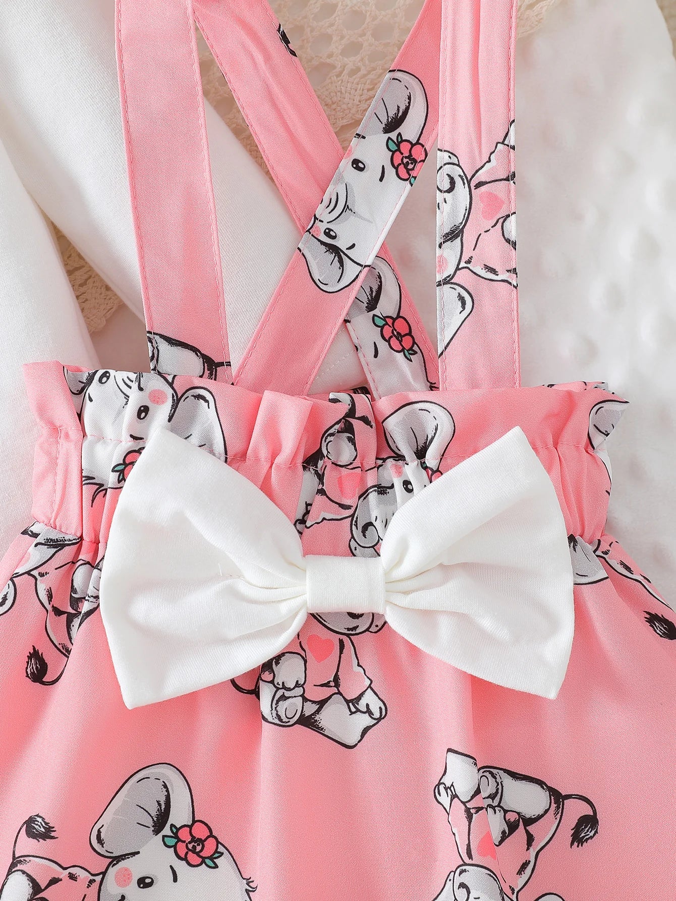 Elephant Suit Three-Piece Set for 0-24 Months
