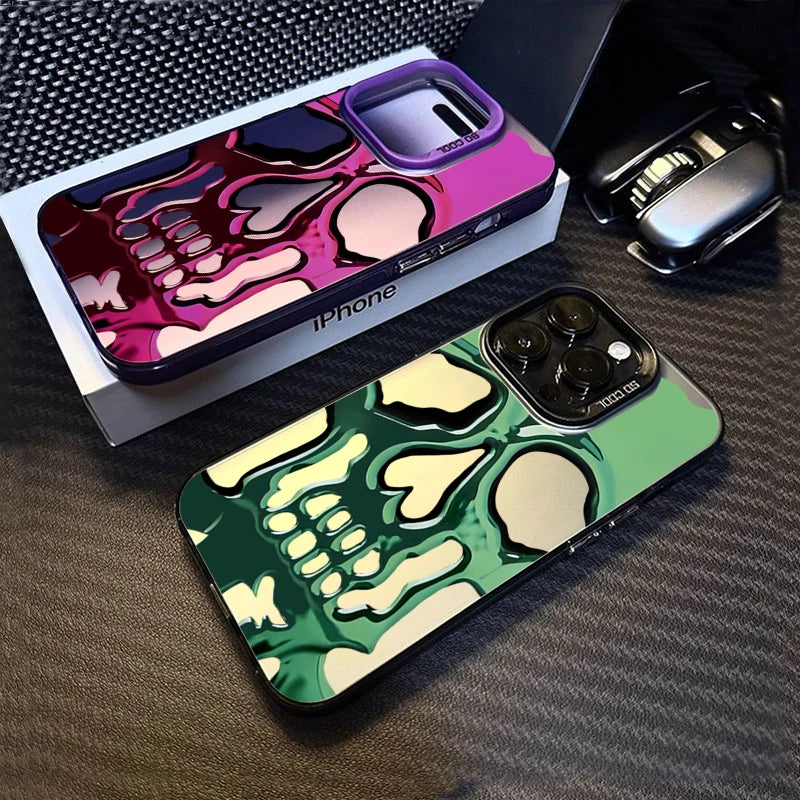 Skull Phone Case Shockproof Bumper Cover