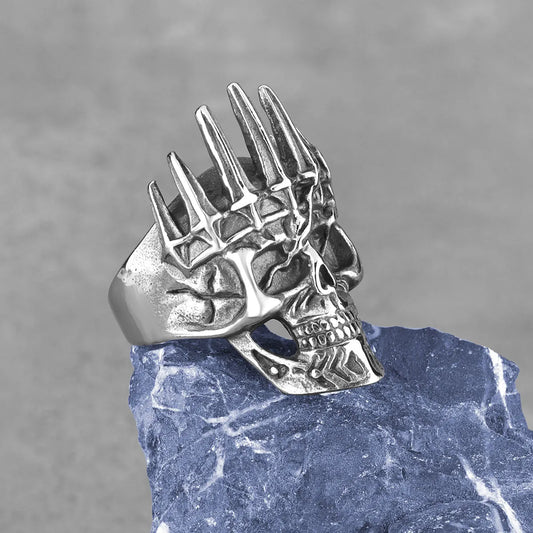 Skull King Ring Stainless Steel