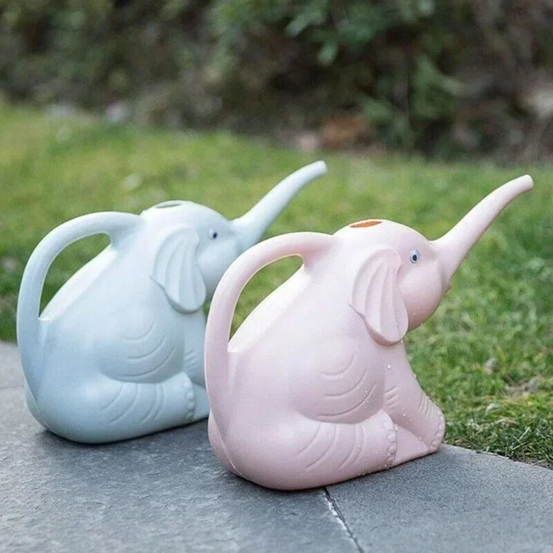 Elephant Shape Watering Pot Plant Cute Plastic