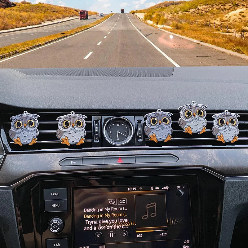 Owl Car Outlet Perfume Clip Air Freshener