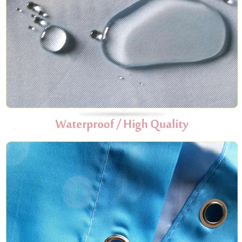 Owl Bathroom Curtains Print Waterproof