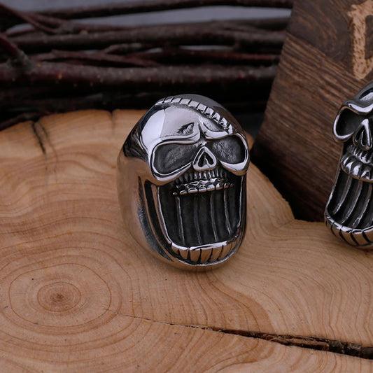 Skull Stainless Steel Gothic Ring