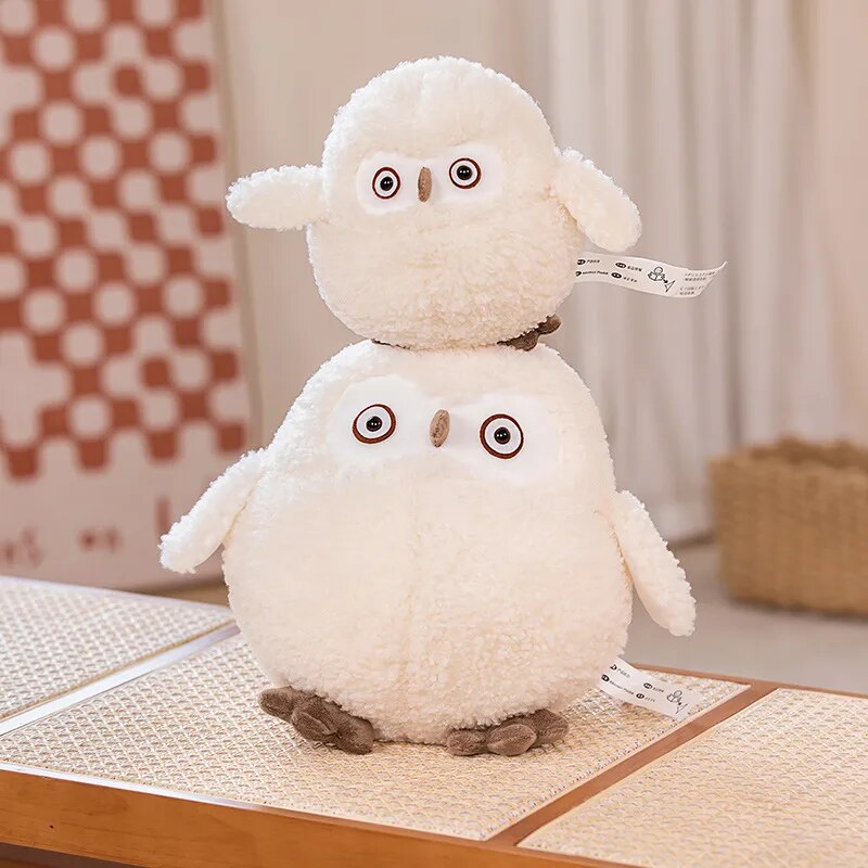 Owl White Stuffed Toy