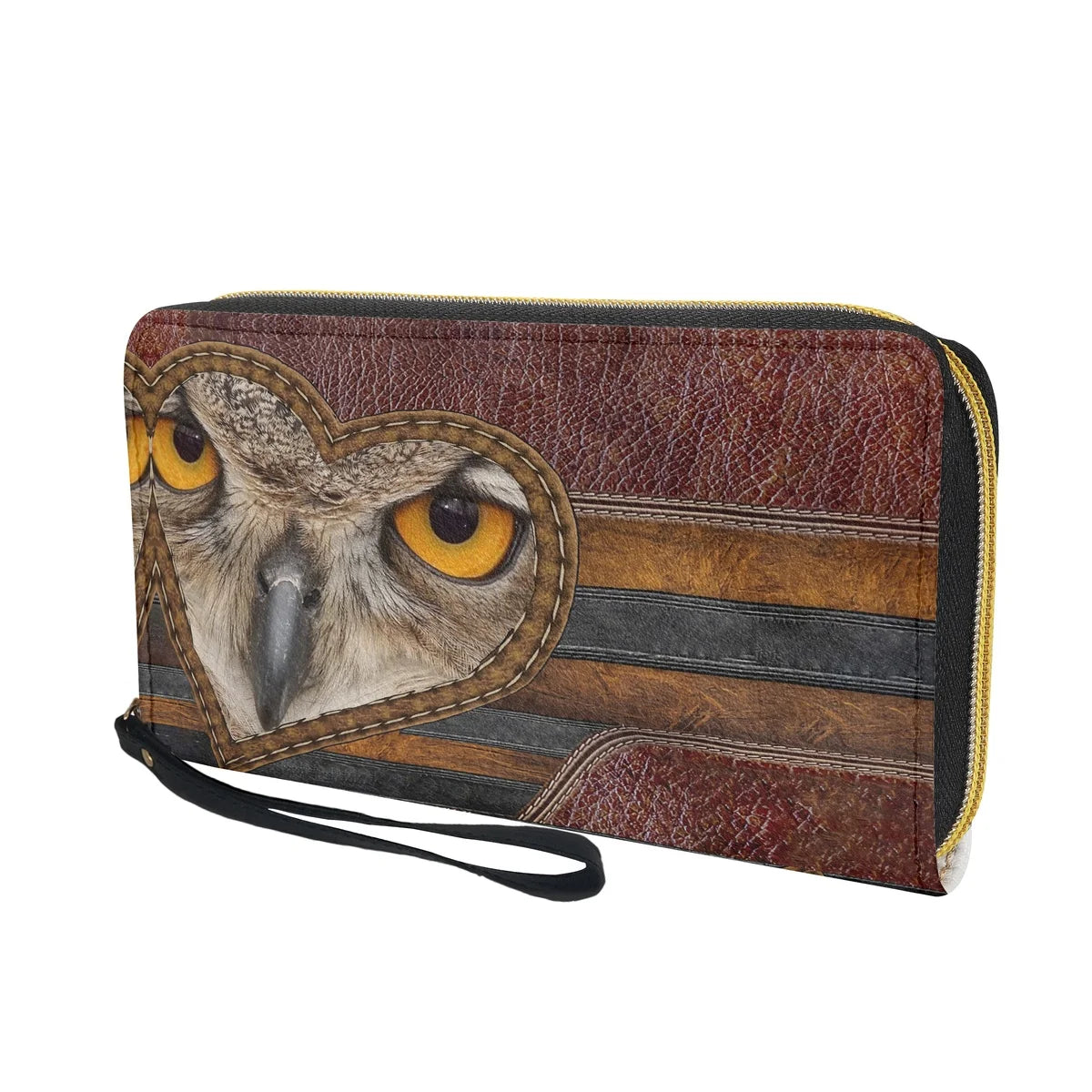 Owl Wallets Leather Purse Multifunction
