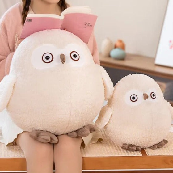 Owl White Stuffed Toy