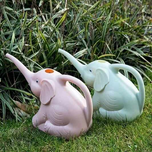 Elephant Shape Watering Pot Plant Cute Plastic