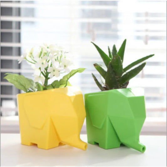 Elephant Shaped Multipurpose Resin Pot