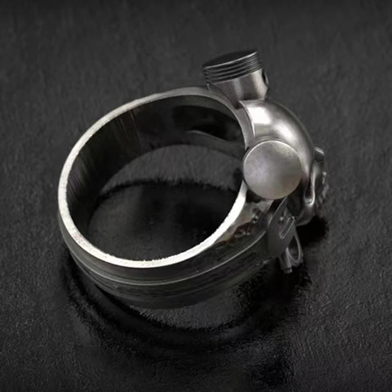 Skull Ring Wrench Screw Skeleton