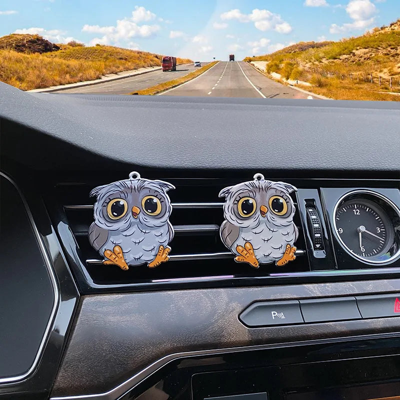 Owl Car Outlet Perfume Clip Air Freshener