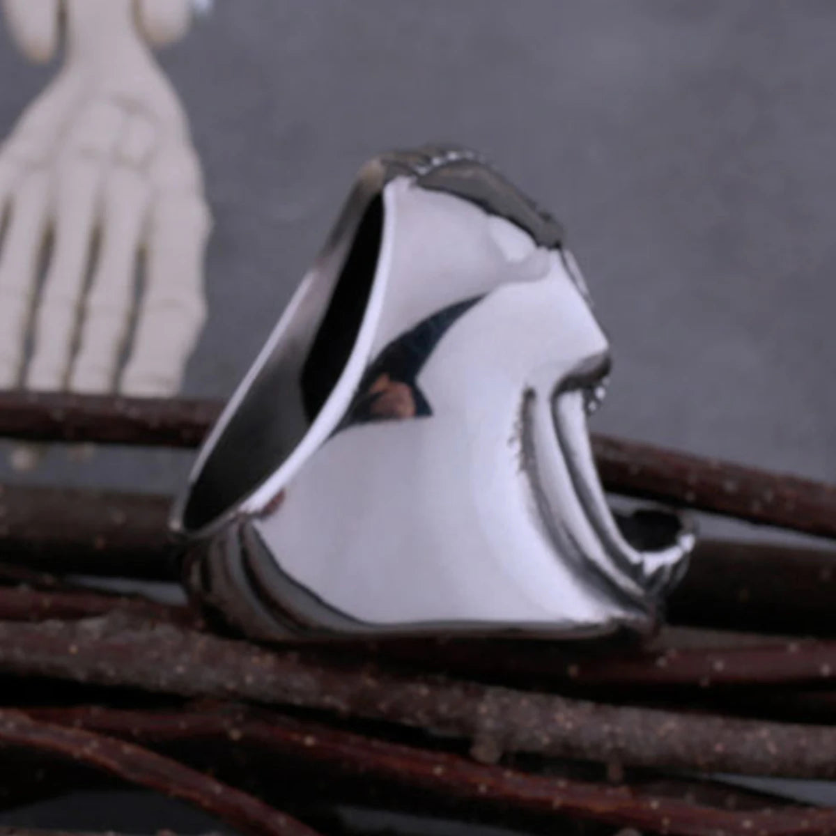 Skull Stainless Steel Gothic Ring