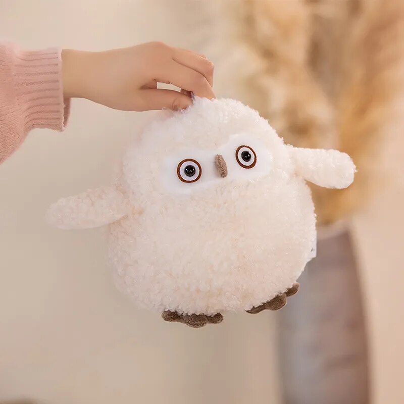 Owl White Stuffed Toy