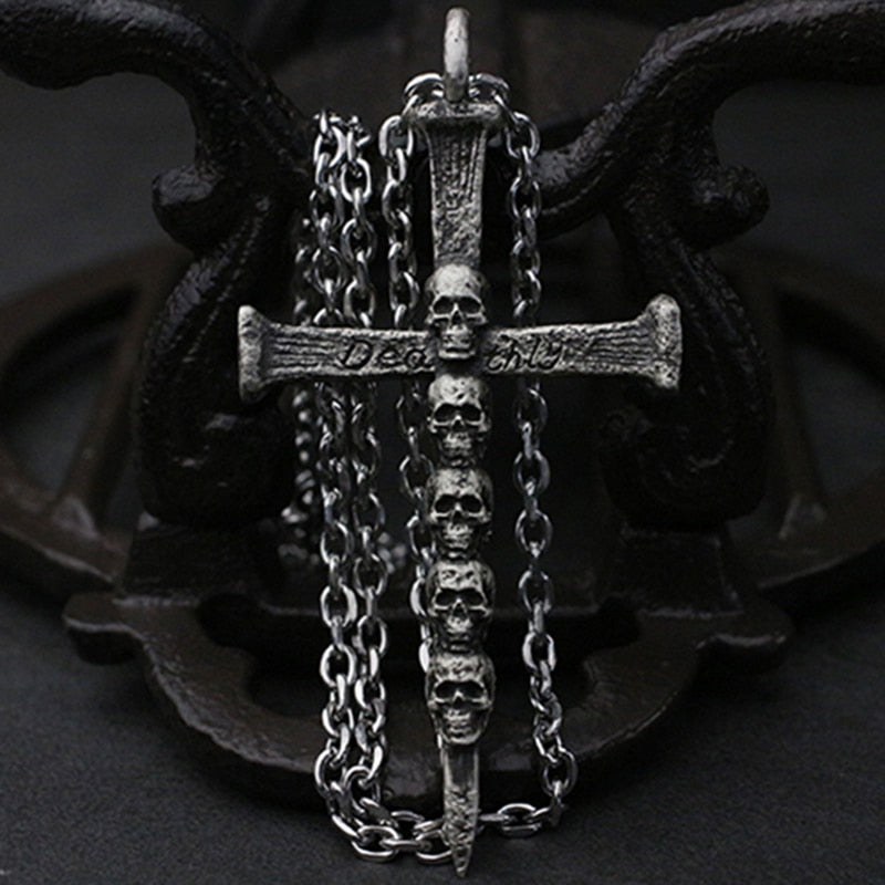 Skull Necklace Stainless Steel