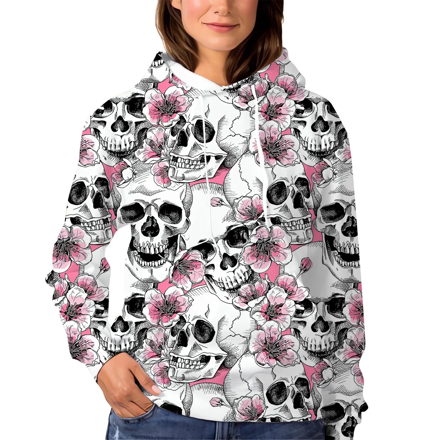 Skull 3D Printed Hoodie/ Sweatshirts/ Zip Up Coats