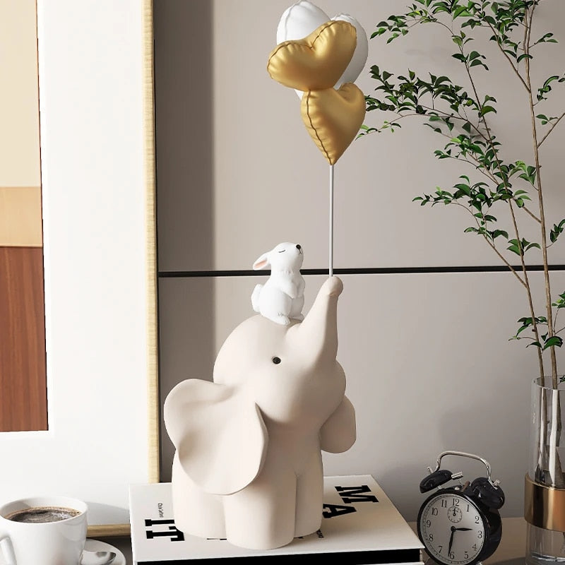 Elephant Cute Sculpture Statue