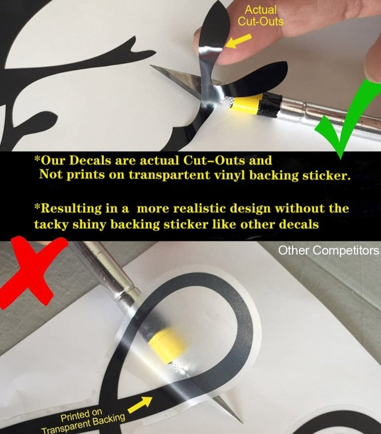 Skull Devil Car Sticker Decal For Car