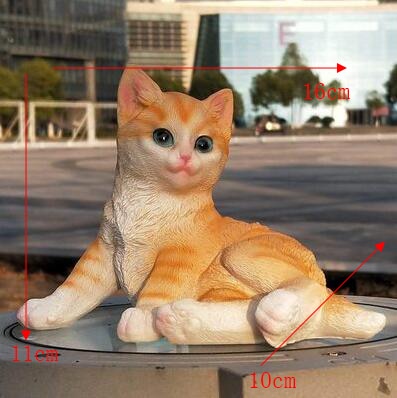 Cat Resin Sculpture Figurine Decoration