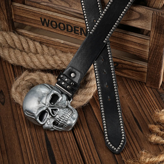 Skull and Cross Bone Pirate Belt