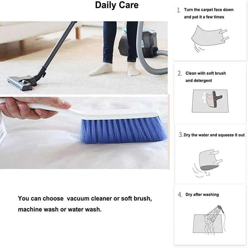 Owl Carpet Round Mat Rug Soft