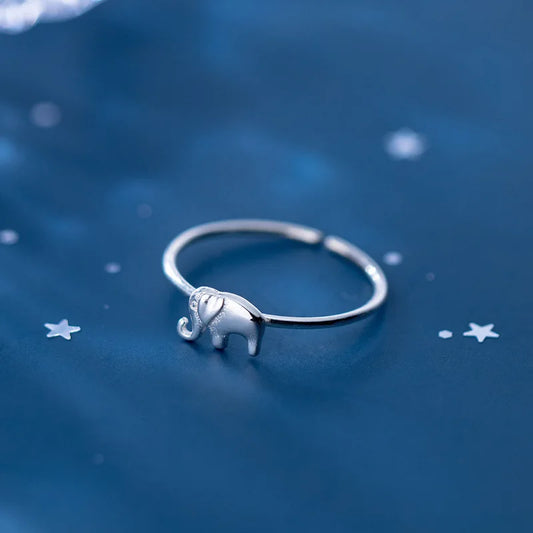 Elephant Rings 925 Sterling Silver