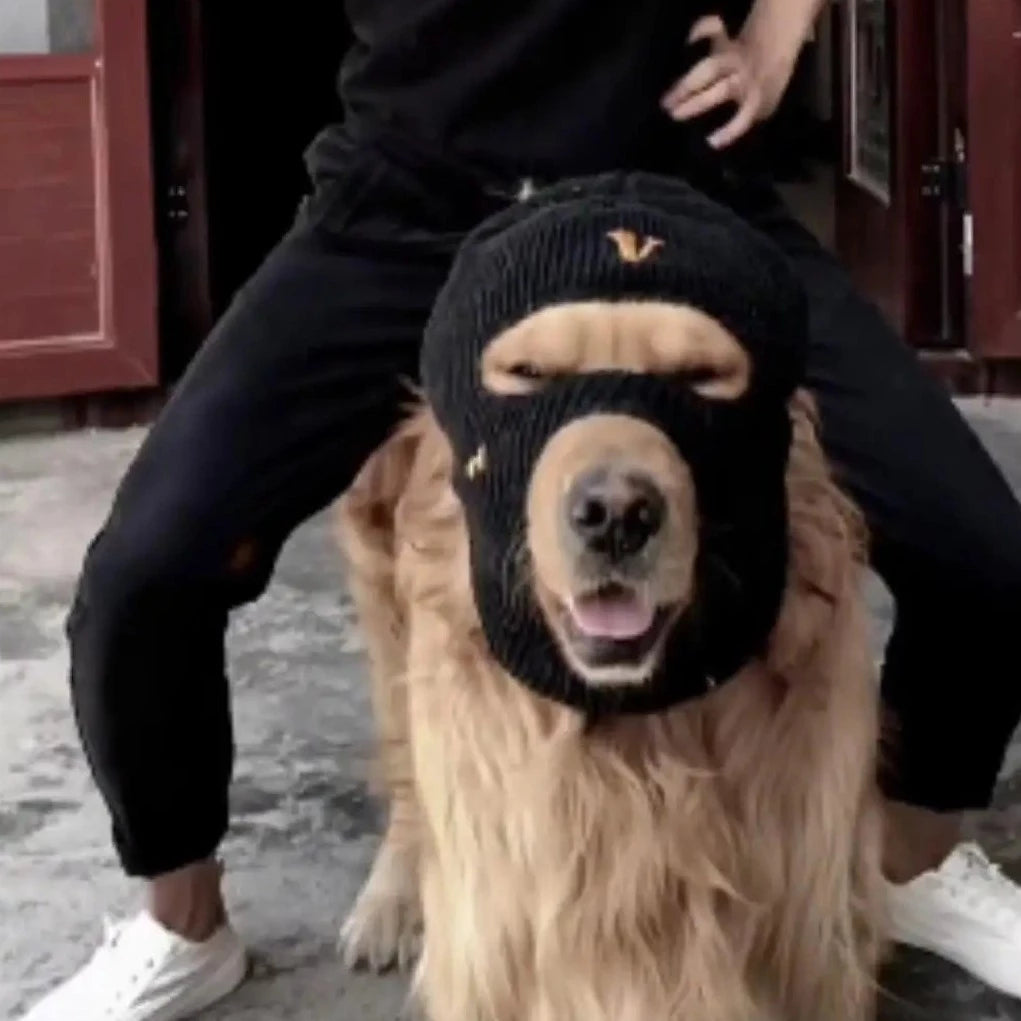 Dog Costumes Funny Robber Cosplay