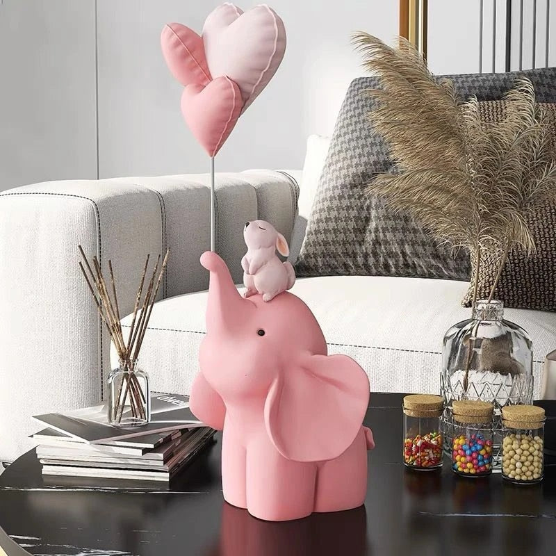 Elephant Cute Sculpture Statue