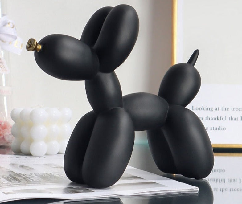 Balloon Dog Figurine Resin Decoration