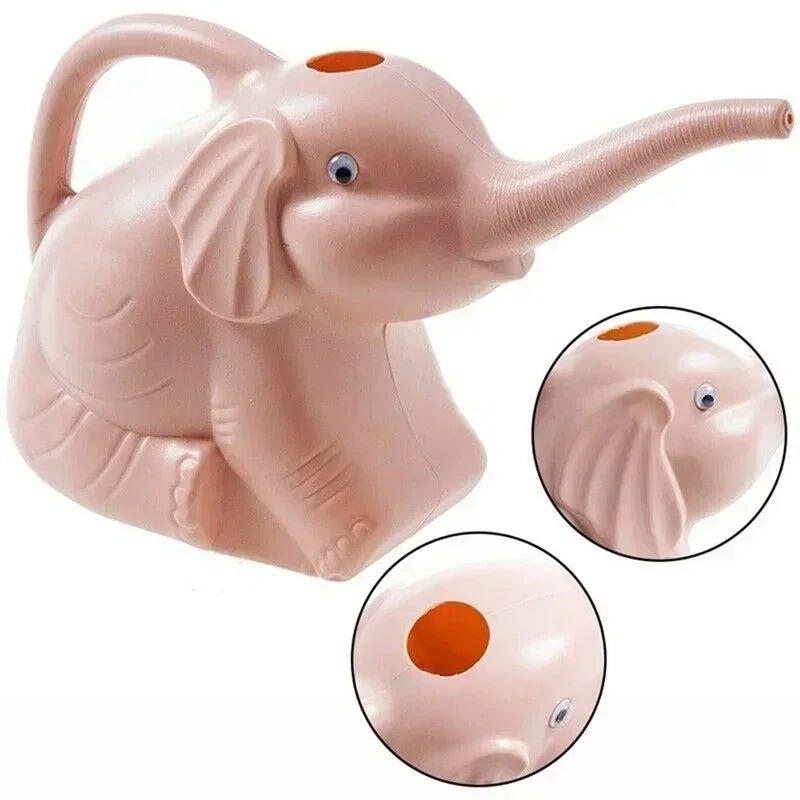 Elephant Shape Watering Pot Plant Cute Plastic