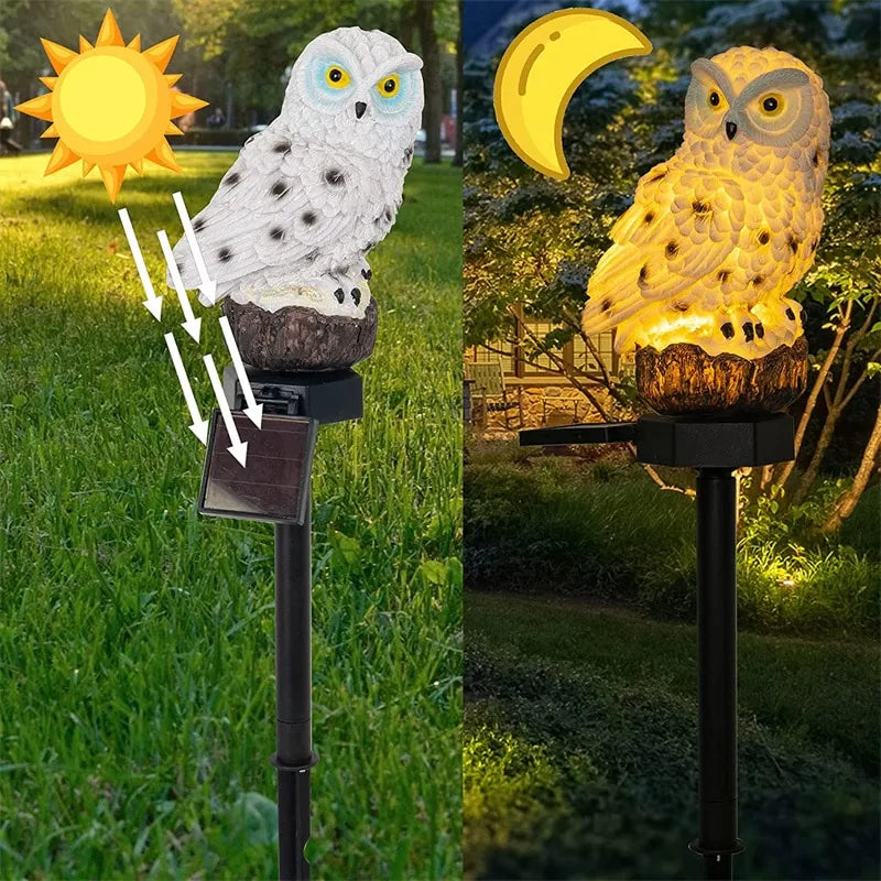 Owl Light LED Lamp Waterproof