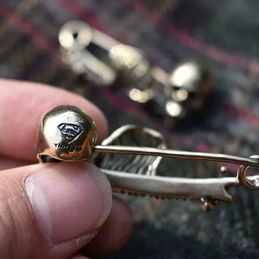 Skull Brooches Scarves