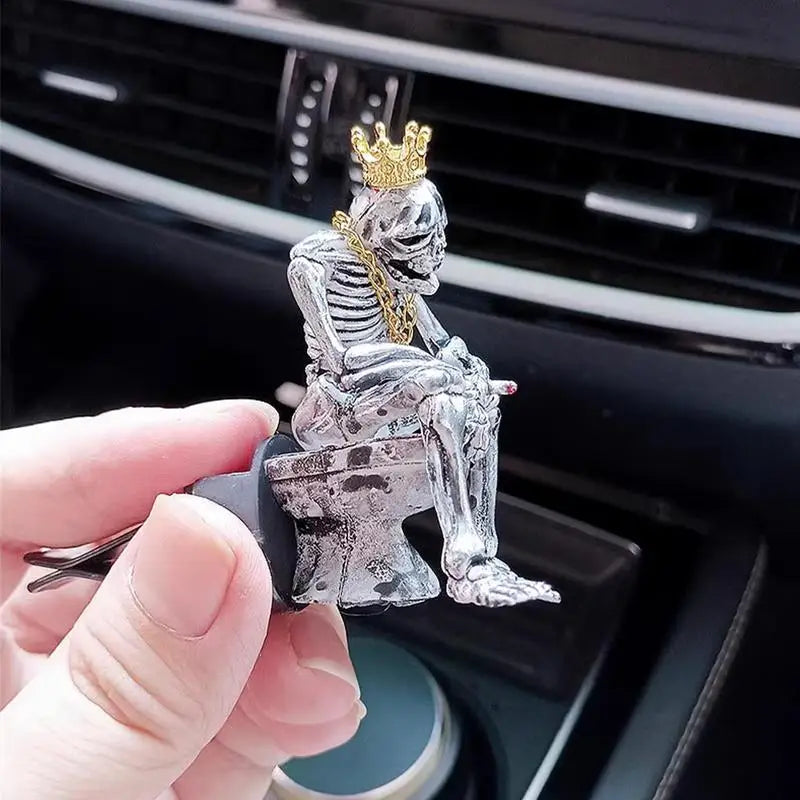 Skull Car Air Freshener Aromatherapy Car Diffuser