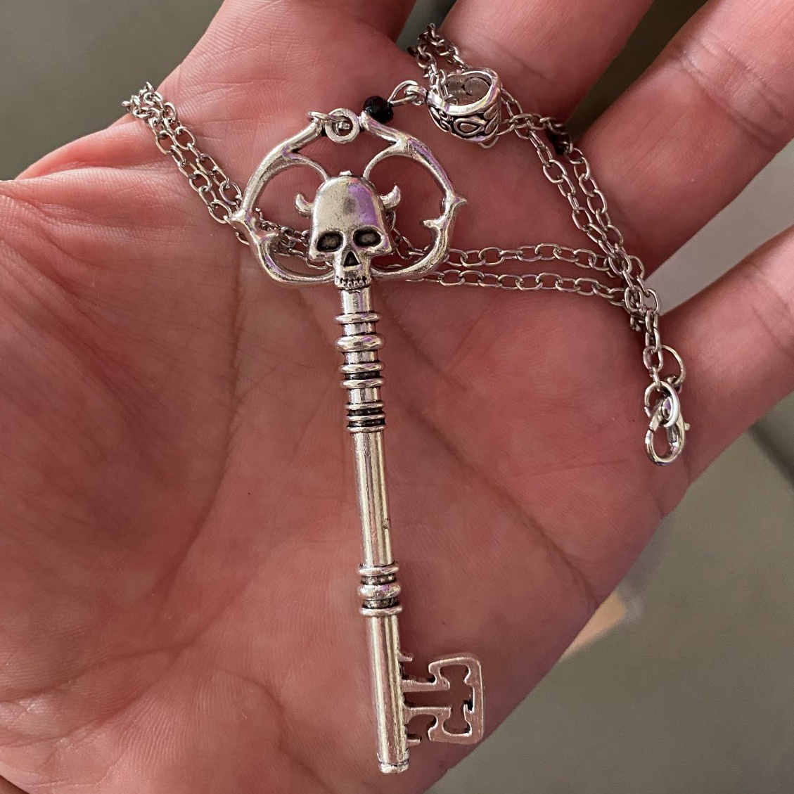 Key Of Skull Necklace